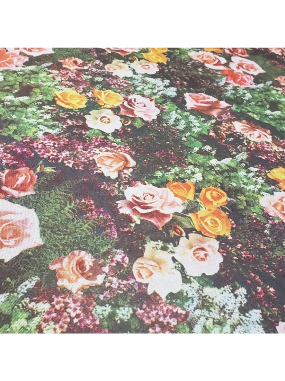 Set Of Three 3 Vintage Round Cloth Fabric Tablecloths Polyester